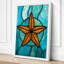 Starfish in Motion Coastal - Wrapped Canvas-1878828682-1878828693