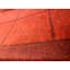 Geometric Area Rug in Red