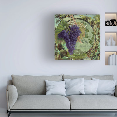 Sasha Wines Of France III Canvas Art