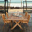 Chumley Outdoor Teak Dining Table