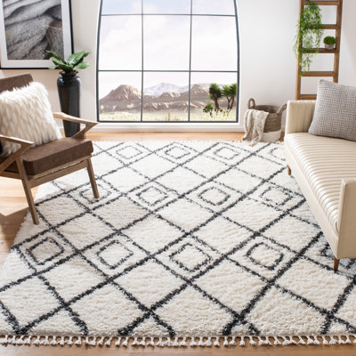 Ried Rectangle Geometric Hand Woven Area Rug