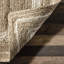 Tapis blanc cassé / naturel en jute avec bordure pour la salle à manger, le salon ou la cuisine Ankita-1082951079