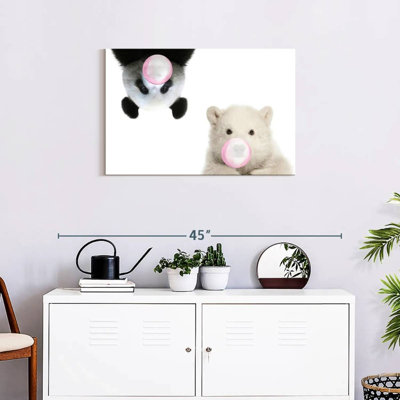 Bears Bubble Gum sur toile