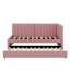Lit de jour simple rembourré avec couchette-76271455