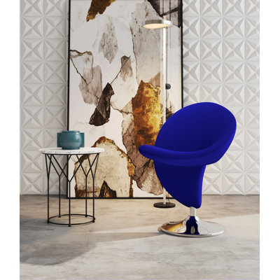 Edinburg Upholstered Swivel Accent Chair