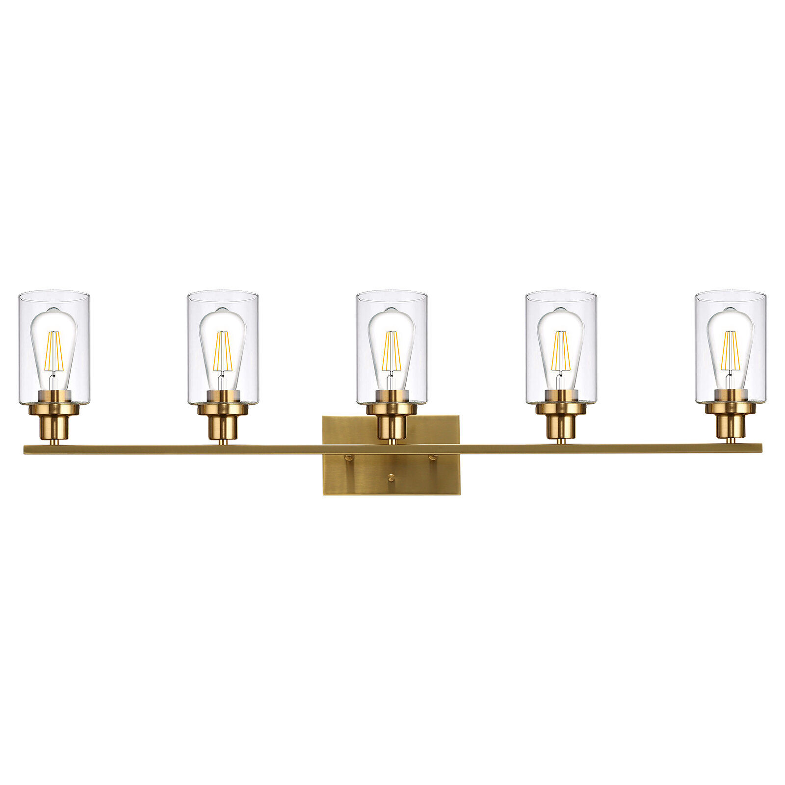 Longshore Tides Moses 5 - Light Dimmable Vanity Light & Reviews