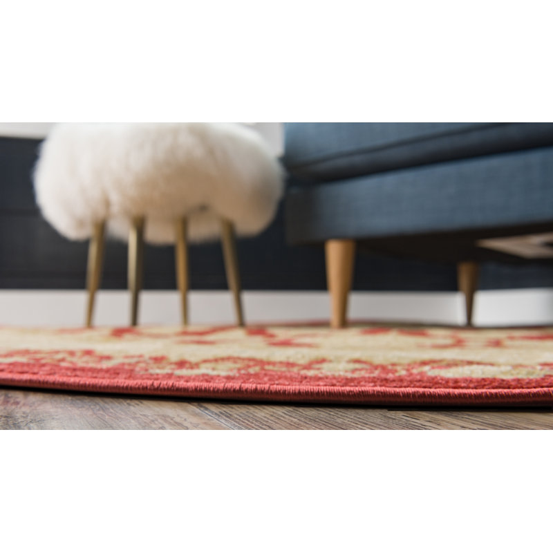 Moore Oriental Indoor Rug, Round 6'1"