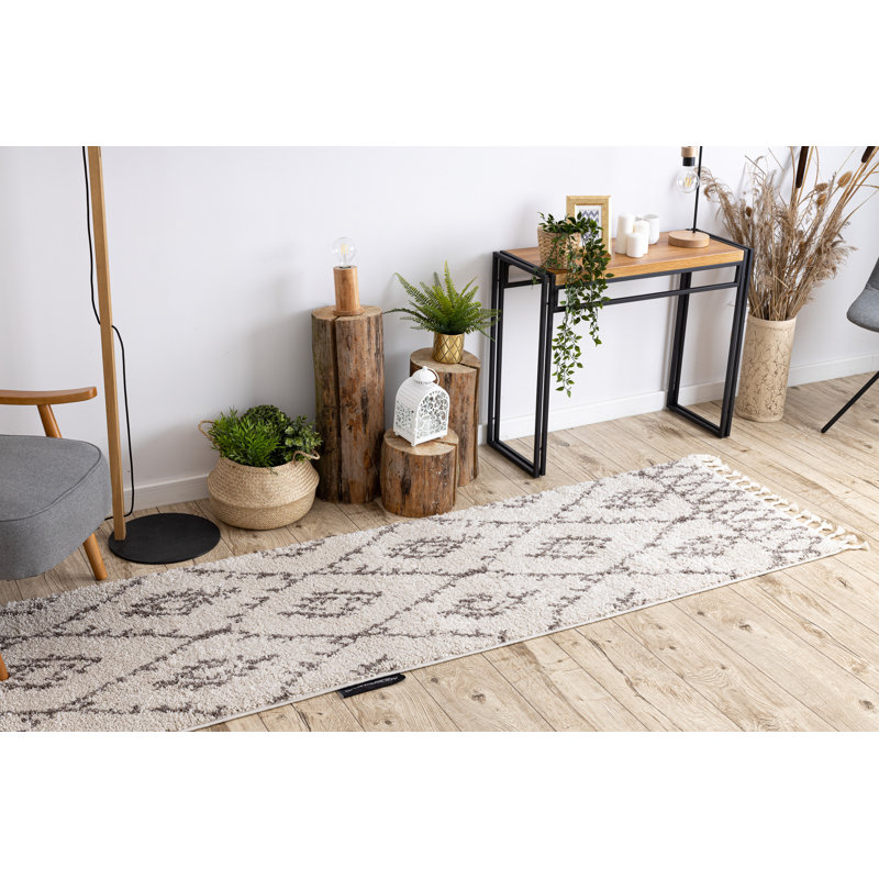 Moroccan Area Rug, Runner 80 x 300cm