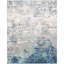 Tapis abstrait gris clair / bleu N'Keal-447731232-525112259