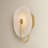 Sariah 10" 1-Light Alabaster Empire Wall Sconce