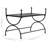 Bench Vintage Style Metal 32.7"x16.5"x21.7" Black