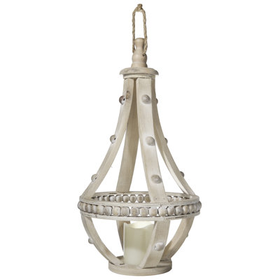 Lanterne de sol 20,5 "avec bougie incluse