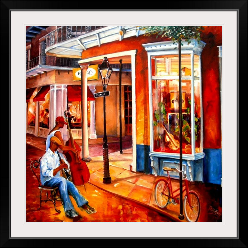 Bebe " Jazz On Royal Street " by Diane Millsap Charlton Home® 