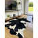 Tapis noir / blanc Altonya