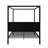 Semple Upholstered Metal Canopy Bed-469406098