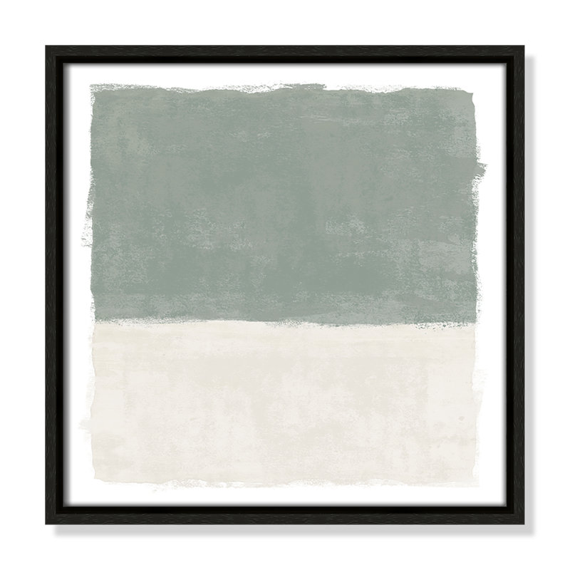 «Sage Whisper I» par Natalie Carpentieri, Espresso, H 13,5 po x l 13,5 po