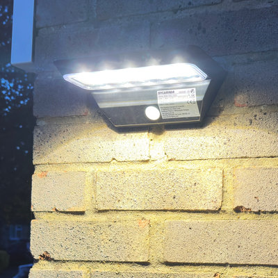 YourHome Solar Matte Black Integrated LED Deck
