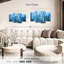 Couches bleues glacées Avery-106310944
