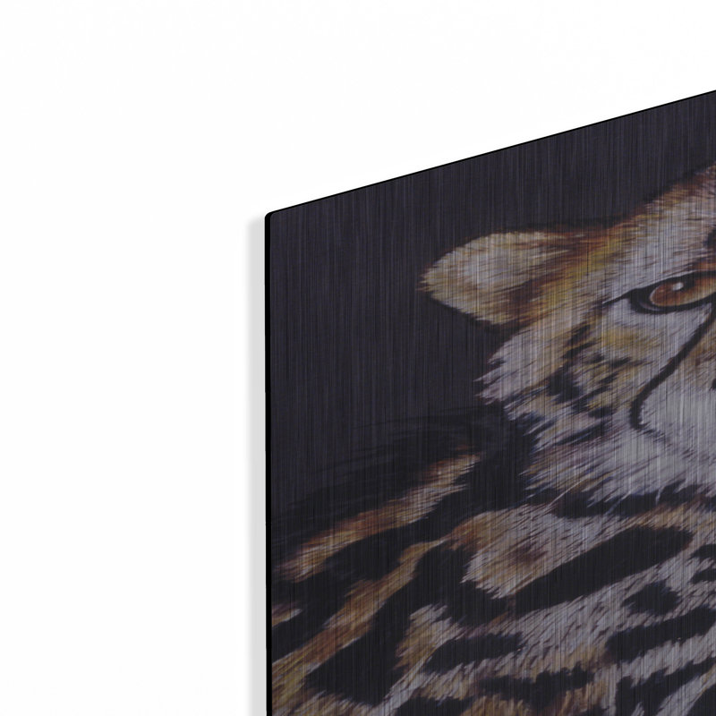 "Distinctive" par Barbara Keith sur métal, H 36 po x l 24 po
