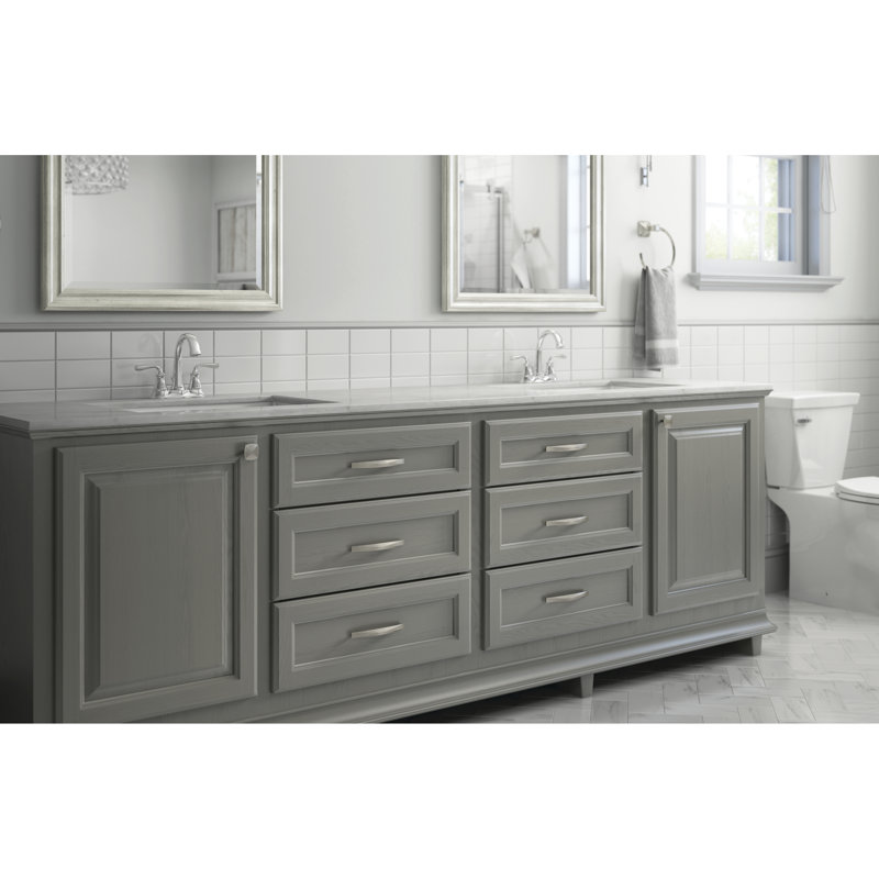 Devereux 5" Center Arch Pull Multipack, Heirloom Silver