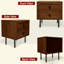 Table de chevet 2 tiroirs Acacia Savana-75012721