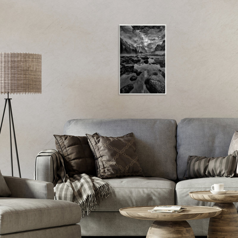«Morning In Yosemite Valley», plaque murale par Jon Evan, H 15 po x l 10 po