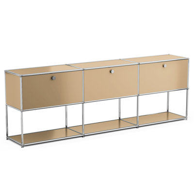Modern Modular Storage Cabinet Metal Organizer For Living Room and Home Office