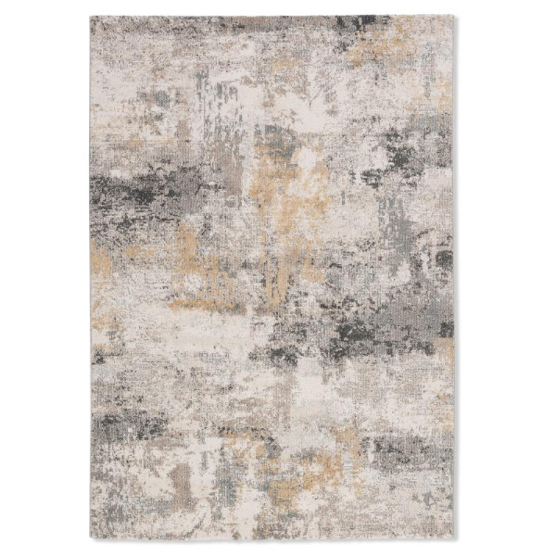Tapis tissé à la machine Cubana Iii, Rectangle 3 pi 3 po x 5 pi