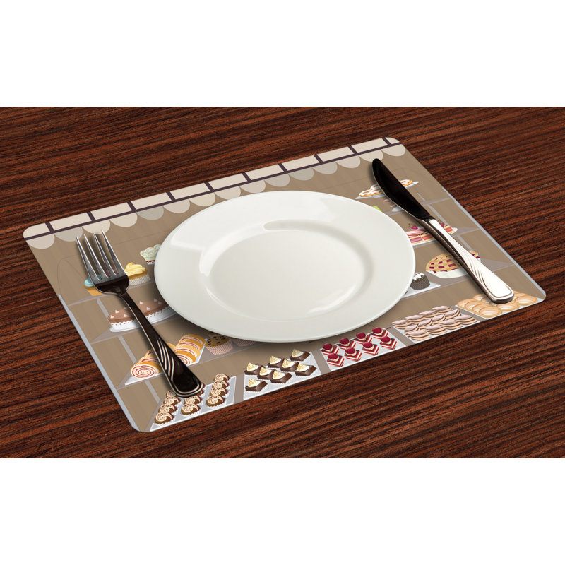 Polyester Food & Drink Rectangle Placemat
