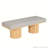Christakis Boucle Fabric Upholstered Bench