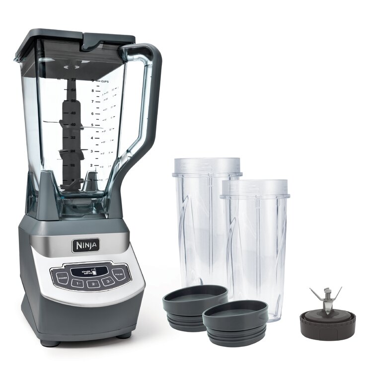 NEW Ninja Fit Blender Kitchen Appliance For Home 700 Watt 2-16oz cups with  lids