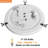 Uchis Glass Flush Mount