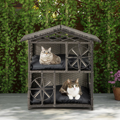 Cat House With Cushions