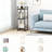 3-Tier Freestanding Storage Shelf, Heavy Duty Metal Frame With Wood-Look Shelves For Bathroom, Kitchen, Laundry Room, Bedroom, Space Saving Corner Organizer With Easy Assembly-1157672035