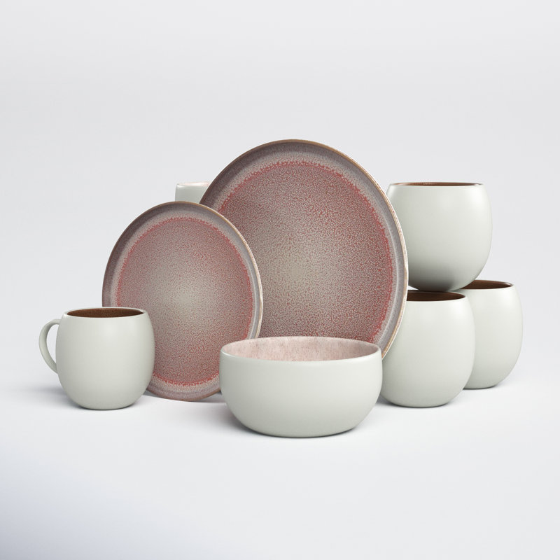 Calpurnia Stoneware Dinnerware - Set of 16