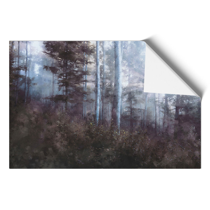 Forest View Painting - Frameless Print, 42cm H x 59cm W x 0.1cm D