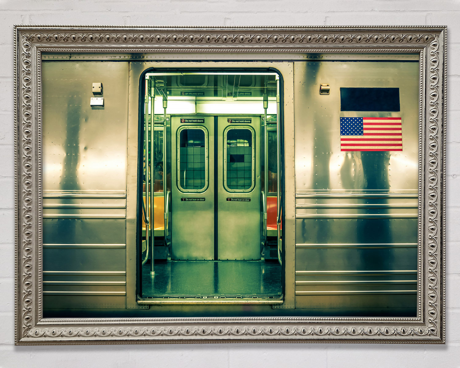 Ebern Designs Subway Train Framed Print | Wayfair.co.uk