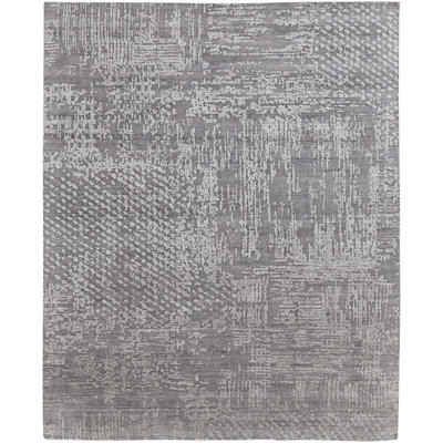 Eastfield Abstract Area Rug in Gray