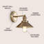 Éclairage pour meuble-lavabo en métal Bagatelle-1029947100-1073515910