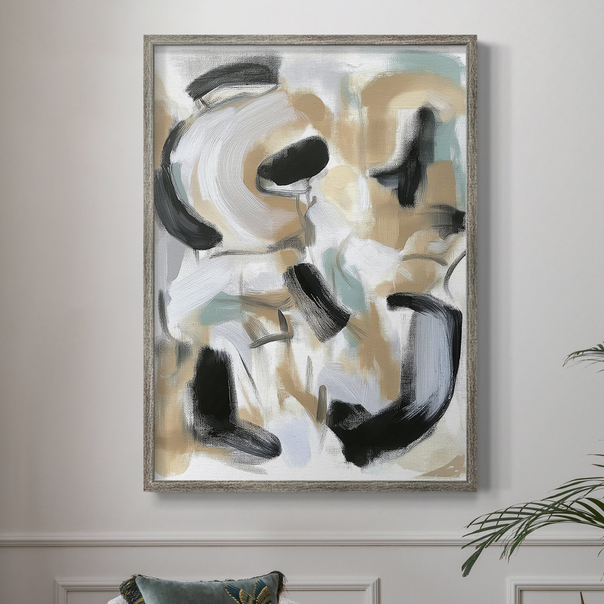 Ivy Bronx ABSTRACT Series DCCXCIV Framed Print - Solid Wood | Wayfair