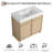 36'' Single Bathroom Vanity with Resin Top