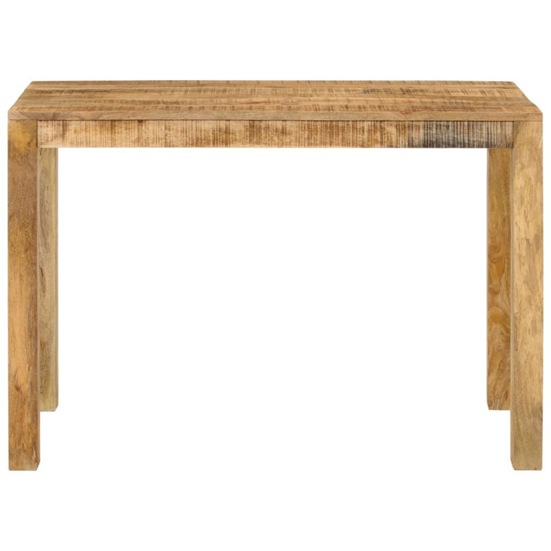 Dining Table Solid Wood, Solid Reclaimed Wood, 21.7" W x 43.3" L