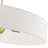 Venlo 5 - Light Satin Brass Shaded Pendant