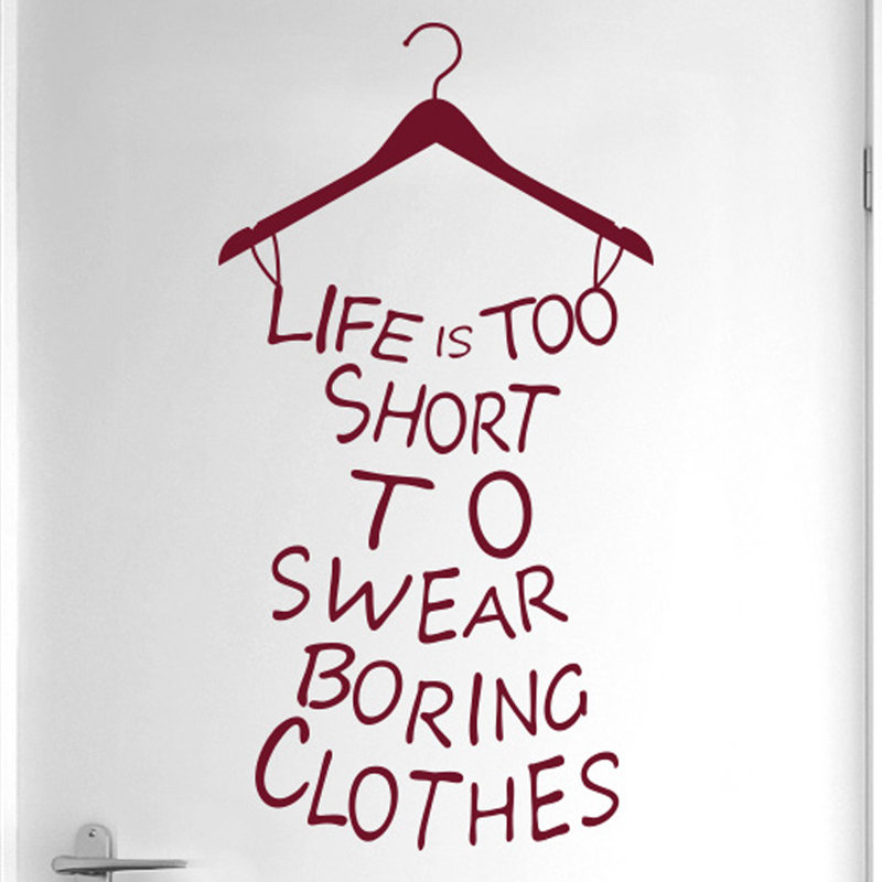 Wall Decal, Burgundy