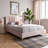 Jacqeuline Upholstered Wingback Bed-1025458477