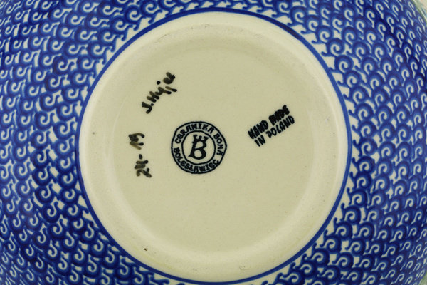 Spring Flowers Stoneware Serving Bowl, 4.2" H x 11.1" W x 11.1" D