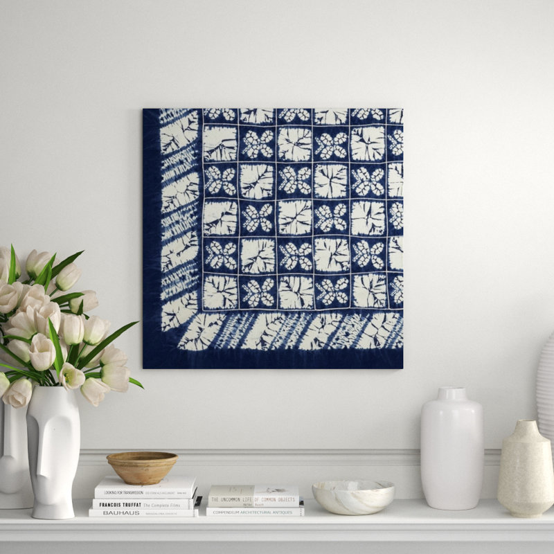 Indigo III Print by Barclay Butera, 30" H x 30" W, Plexi