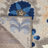 Ciann Floral Blue/Gray Indoor/Outdoor Area Rug-1915091283