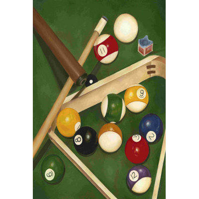 " Rackem Up I " by Jennifer Goldberger Painting Print