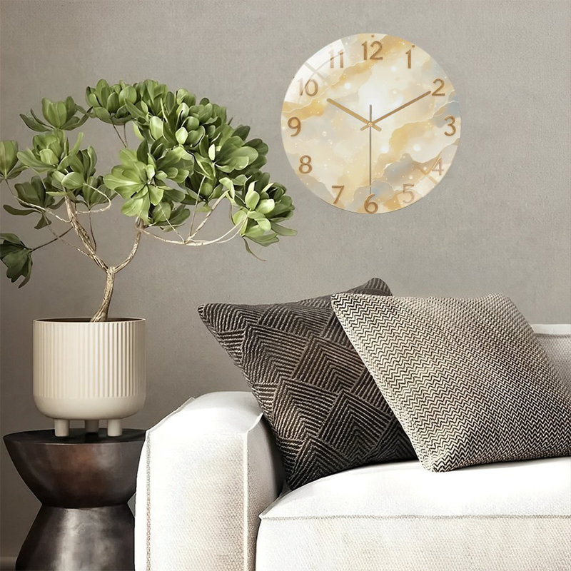 Horloge murale 12 po
